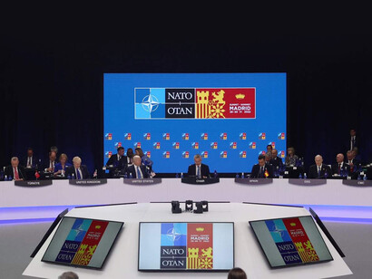 Sesiones de trabajo de la Cumbre de la OTAN, 2022, Madrid, España