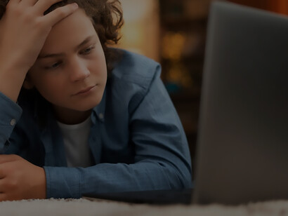 Discover a powerful front-view portrayal of a sad teenager experiencing depression and insomnia, shedding light on mental health challenges in this evocative narrative