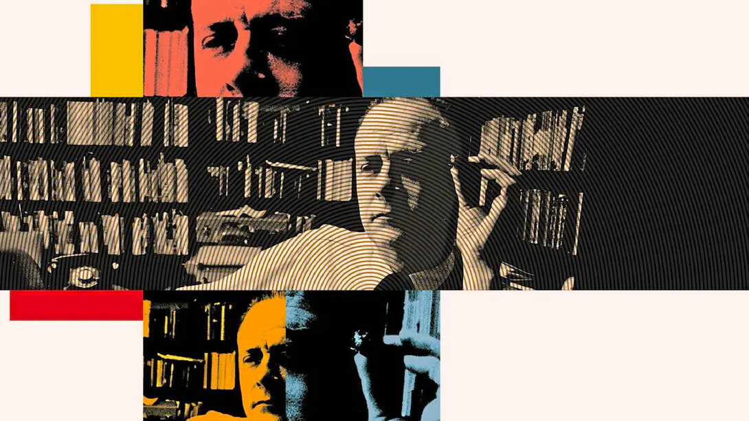 Marshall McLuhan. ll voulait dire que le média est ce qui fait que le message soit compris, c’est-à-dire que chaque message doit être exposé sur le bon média, dans le cas contraire il manquera son but, totalement ou en partie © David Woodside