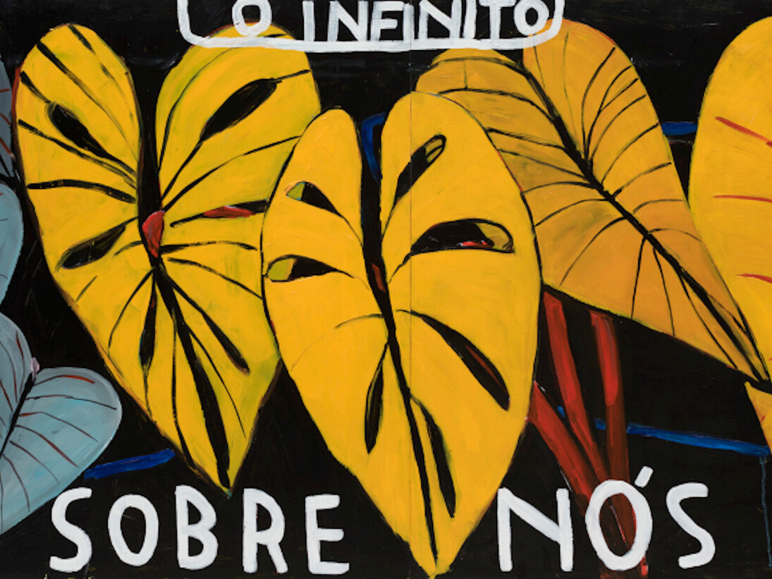 Sem título [Untitled], 2016, acrílica sobre madeira [acrylic on wood], Ed.: única [unique]
90 x 180 cm. Courtesy of Casa Triangulo 