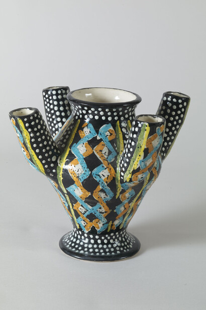 Prue Piper, Colourful African Flower Vase
