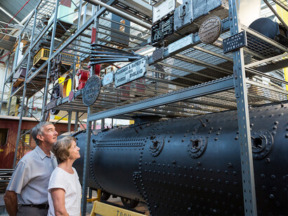 All aboard, exhibition view. Courtesy of Queensland Museum