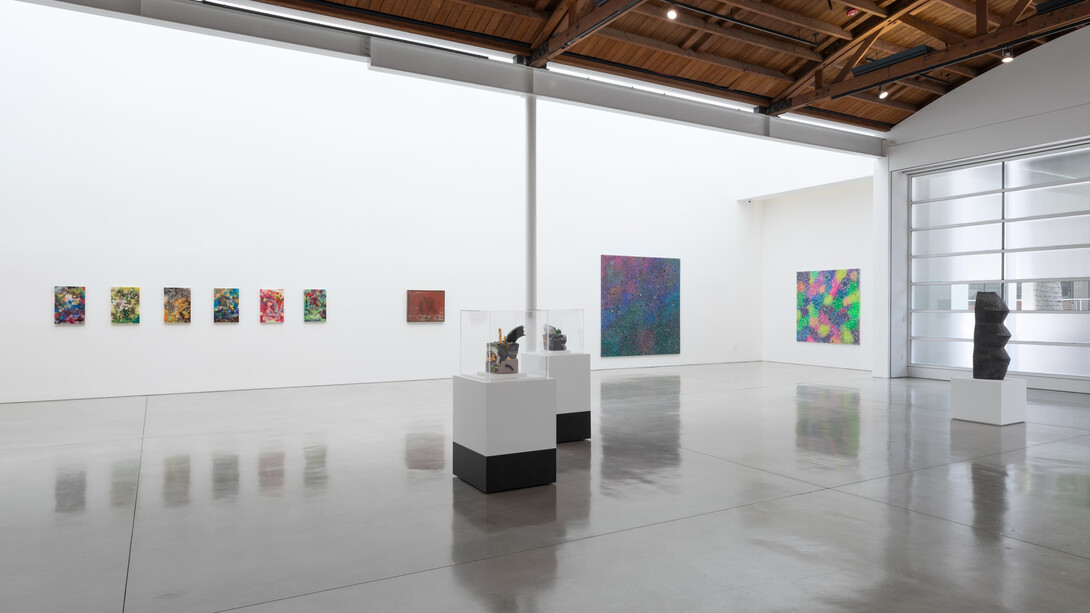 Various artists, Social abstraction, exhibition view. Courtesy of Gagosian Gallery