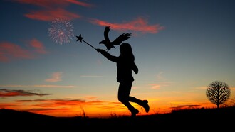 Con una varita mágica