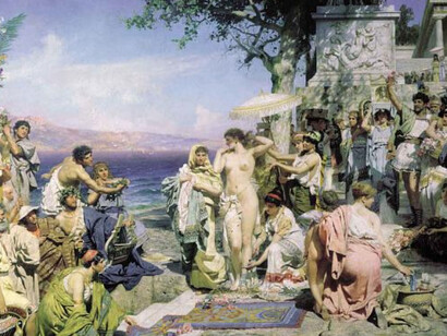Henryk Siemiradzki and Russian Artists’ Colony in Rome. Courtesy of The State Russian Museum