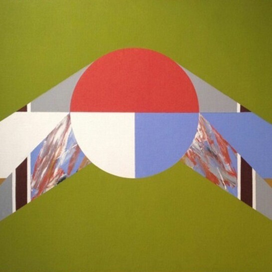 Rolph Scarlett, Detail of Industry II, ca. 1940, Watercolor on paper, 11 x 8 inches, Signed lower left