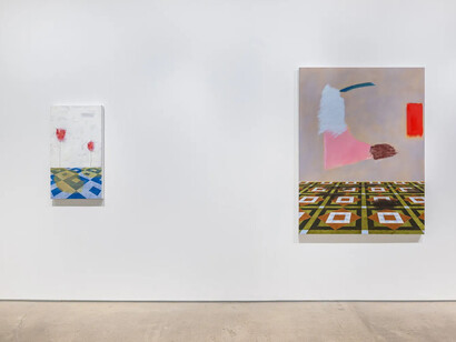 Ally Fallon, At the still point of the turning world, exhibition view. Courtesy of Hales Gallery