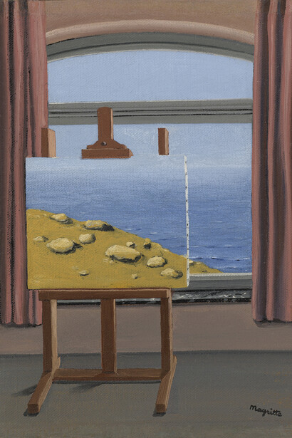 René Magritte – La condición humana (1935)
