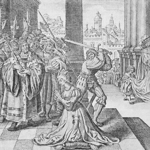 Ejecución de Ana Bolena, antigua reina consorte de Inglaterra