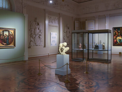 The divine Michelangelo and his contemporaries, exhibition view. Courtesy of the State Hermitage Museum