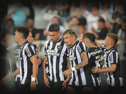 Jogadores do Botafogo