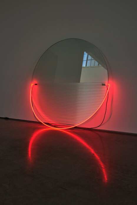 Keith Sonnier, exhibition view. Courtesy of Dia Beacon