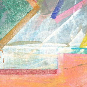 Yuichi Yokoyama, Untitled, 2010, acrylic on canvas, 33,5 x 45,5 cm. Courtesy Yuichi Yokoyama, galerie anne barrault, galerie Nanzuka, galerie Urano