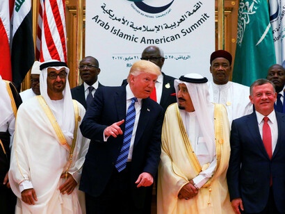 Donald Trump meets with Middle Eastern leaders, where his rhetoric and bold stances are expected to reshape regional dynamics