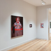 Verschiedene künstler, Sachlichkeit, ausstellungsansicht. Mit freundlicher genehmigung der Galerie Albrecht