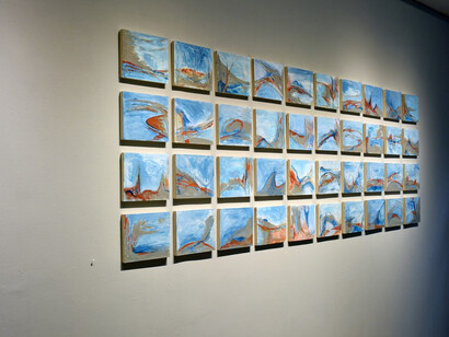 On the Wall: Sea Wall. Courtesy of Carter Burden Gallery
