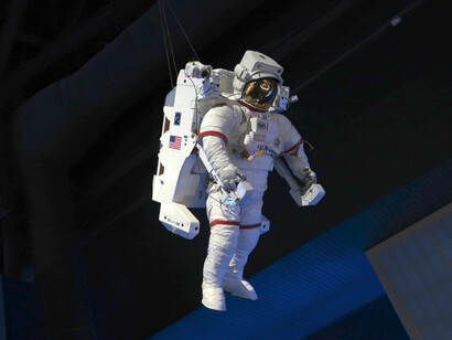 It is necessary for astronauts to wear equipment in space because of gravity