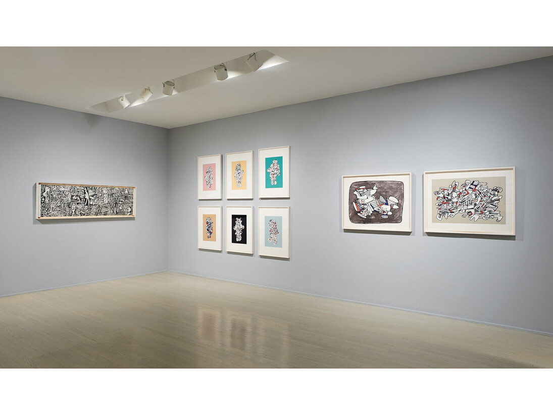 Jean Dubuffet, Installation View
