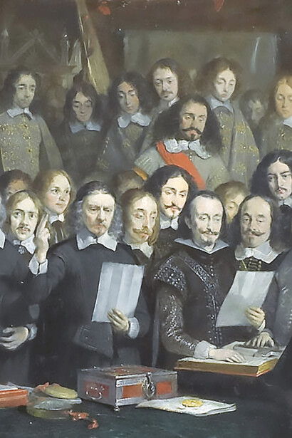The Ratification of the Treaty of Münster, 15 May 1648, Gerard ter Borch 