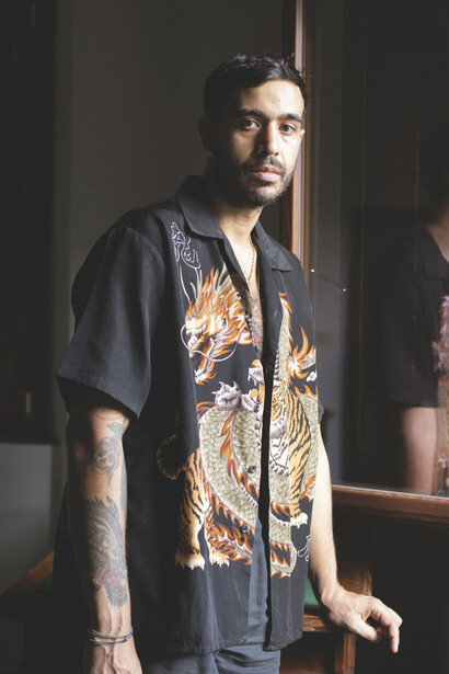 Portrait of Mirko Leuzzi. Courtesy of Mirko Leuzzi. Photo by Fabia Rodi