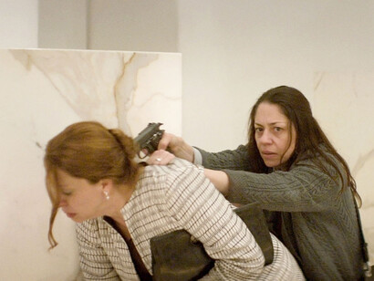 Scena del film "Un monstruo de mil cabezas"