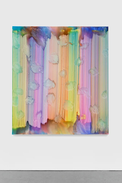 Bernard Frize, Milox, 2024, Courtesy of Marian Goodman Gallery