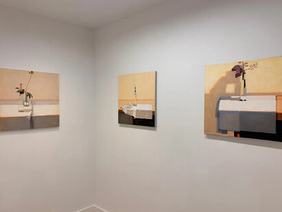 Frances Campani, Compositions, exhibition view. Courtesy of Kathryn Markel Fine Arts