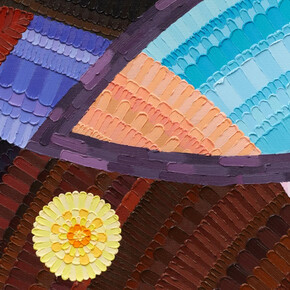 June Edmonds, Sidereal perigee (detail), 2025. Courtesy of Galerie Lelong