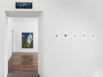 Artisti vari, Rêverie, vista della mostra. Cortesia di Galleria Simóndi