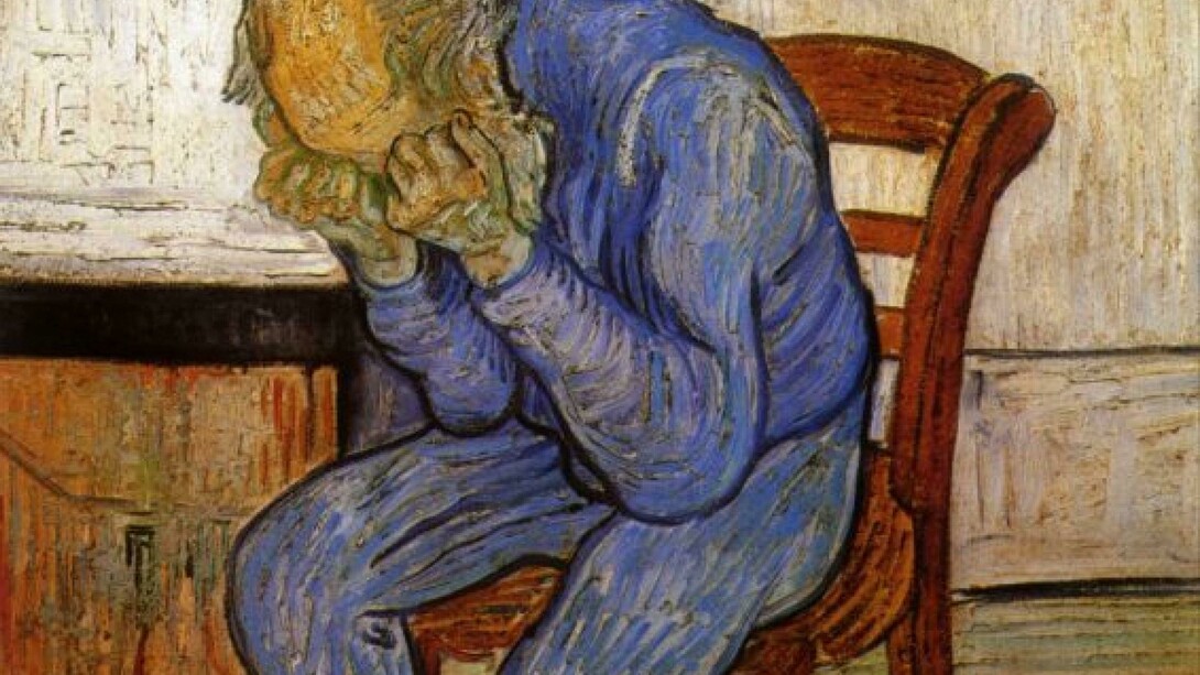 «Anciano afligido» (1890), Vincent van Gogh