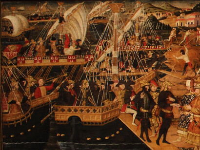 En todo momento, Eneas centra todo su esfuerzo en hacer bien aquello que se le ha encomendado. Paolo Uccello (1397 - 1475). Episodios de la Eneida. Seattle Art Museum, EE. UU.