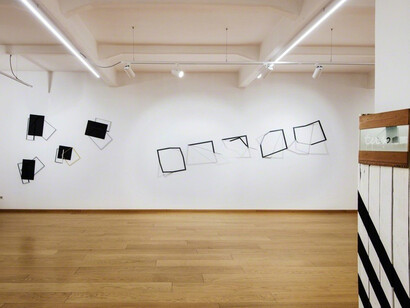 Grazia Varisco, Exhibition view. Courtesy of Cortesi Gallery