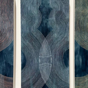 Laura Snyder, Currents. Courtesy of Reynolds Gallery 