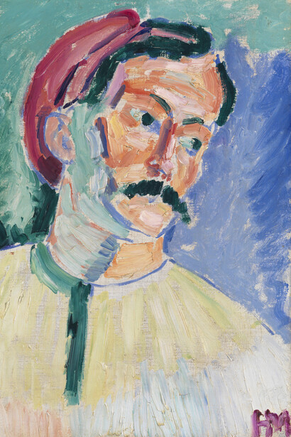 Henri Matisse (Le Cateau-Cambrésis 1869-Nizza 1954), André Derain 1905, olio su tela, cm 39,4 x 28,9. Londra, Tate, N06241. Acquistato grazie al Knapping Fund, all’Art Fund, alla Contemporary Art Society e a sottoscrittori privati, 1954
© Tate, London 2019
© Succession H. Matisse, by SIAE 2019