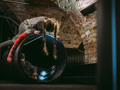 Explore space! Exhibition view. Courtesy of Estonian Museum of Architecture