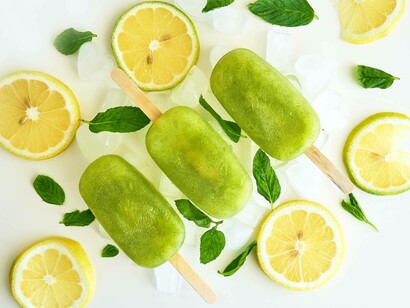 Half lemons and half limes creating a zesty surrounding