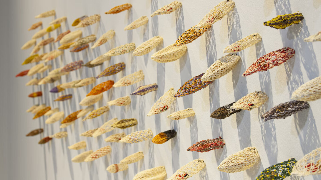 Juliana Góngora Rojas, Lengüitas sagradas (Sacred little tongues) (detail), 2022. Courtesy of The Art Institute of Chicago