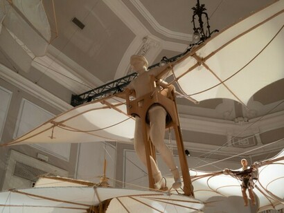 Leonardo da Vinci, Macchina volante di Milano, Leonardo3 Museum, Milano, Italia