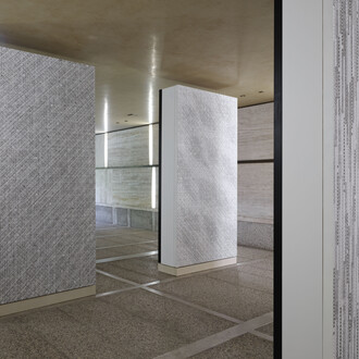 Cosmotechnics: Ding Yi as a planetary code, exhibition view. Courtesy of Fondazione Querini Stampalia