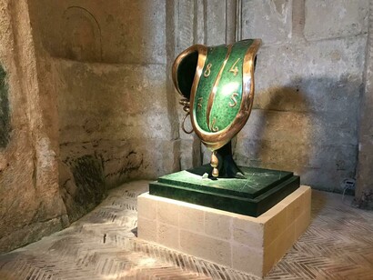 Salvador Dalí, La danza del tempo, Matera. Credits Francesco Giase del Circolo La Scaletta