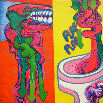 Umberto Peña. Obrass llenas de color y expresividad
