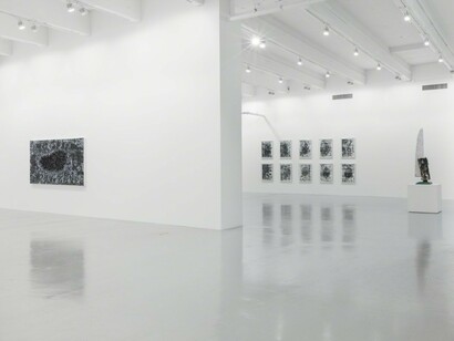 Jack Whitten, Exhibition view. Courtesy of Hauser & Wirth