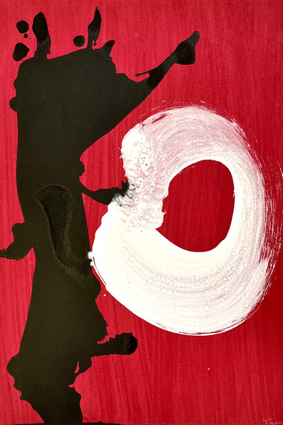 Bert Yarborough, Reds–1 (detail), 2018. Courtesy of the Schoolhouse Gallery
