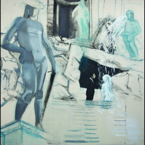 Showers with Heroes. Courtesy of Denise Bibro Fine Art