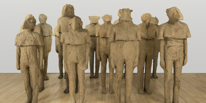 Magdalena Abakanowicz. Courtesy of Marlborough Gallery