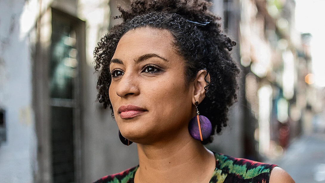 Marielle Franco, professora, cientista política, socióloga e ex-vereadora do estado do Rio de Janeiro