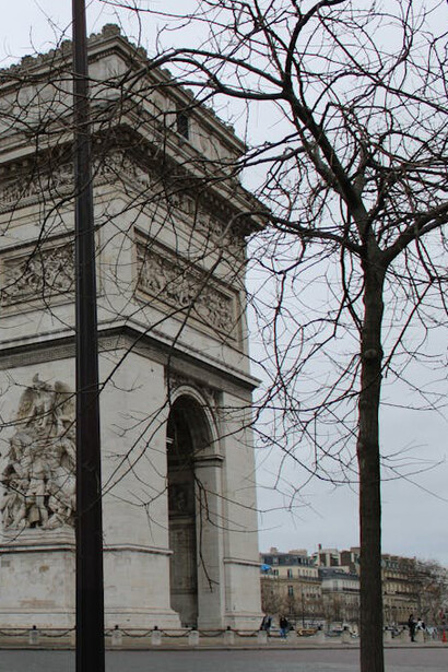 El Arco del Triunfo, Paris, France