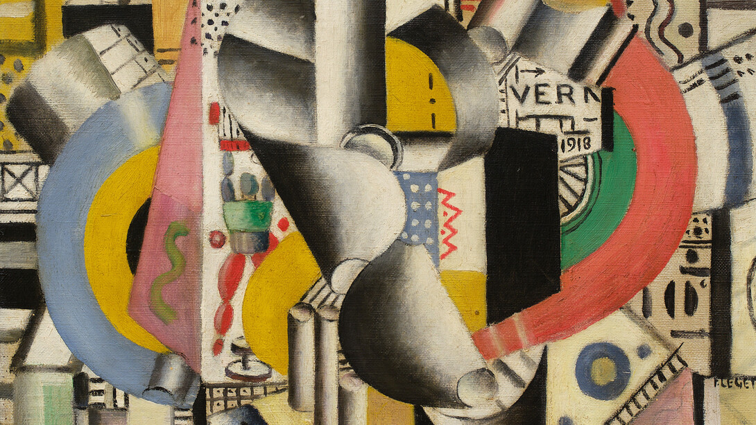 Fernand Léger, Le cirque Medrano (Esquisse) (detail), 1918. Courtesy of Berggruen Gallery