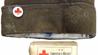Dotazione della Croce Rossa della Prima guerra mondiale, 1917