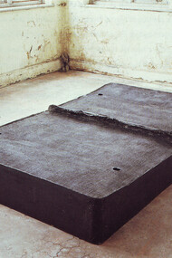 Rachel Whiteread, Untitled, Black bed, 1991